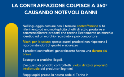 LA CONTRAFFAZIONE COLPISCE A 360° CAUSANDO NOTEVOLI DANNI