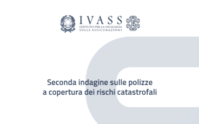 IVASS, pubblicato secondo report polizze contro i rischi catastrofali